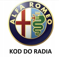 Kod do radia ALFA ROMEO rozkodowanie radia ALFA ROMEO
