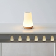 Lampka Nocna LED Dotykowa RGB 13 Kolorów Pilot Ściemniana Stołowa Sypialnia