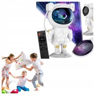 PROJEKTOR GWIAZD ASTRONAUTA LAMPKA NOCNA DLA DZIECI RZUTNIK GWIAZD NIEBO