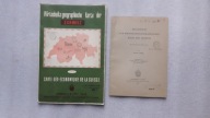 Mapa SZWAJCARIA 1946 (Wirtschafts geographische Karte Schweiz)