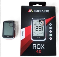 Sigma ROX 4.0 Sigma ROX 4.0 biały, licznik rowerowy GPS