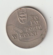 PRL 10 zloty 1972 port w Gdyni