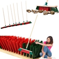 SZCZOTKA MIOTŁA GOSPODARCZA OGRÓD ULICÓWKA ZAMIATACZ ZMIOTKA KIJ 150CM