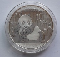 Chińska panda 10 juanów 2015 1 uncja SREBRA próby 999 (2)