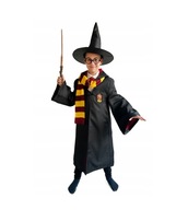 Strój Harry Potter zestaw 12 elemen. 6-8 Lat plakat PERON 9 3/4 roz.122-128