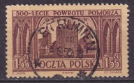 1954 Powrót Pomorza do Polski Fi 736 błąd B4 gw. Korszeń