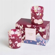 AVON ZESTAW 2x Świeca Sakura Noir Candle PREZENT