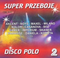 SUPER PRZEBOJE DISCO POLO VOL 2 CD FOLIA