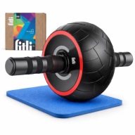 KOŁO ROLLER DO ĆWICZEŃ ROZBUDOWA MIĘŚNI BRZUCHA TRENING ABS AB WHEEL