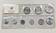 ZESTAW POLSKIE MONETY ALUMINIOWE STAN MENNICZY