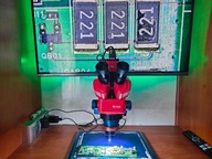 Mikroskop trójokularowy JTX Tools SM-3 stereoskopowy z kamerą HDMI OKAZJA!!