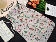 F&F - koszula mgiełka motylki r 134