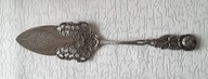 Stara, bardzo dekoracyjjnie zdobiona lopatka do tortu, ciasta