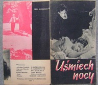 UŚMIECH NOCY -film prod.szwedzkiej -program kinowy -lata 50-te