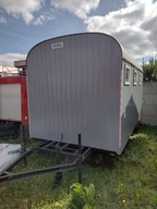 Barakowóz sanitarny z wc i prysznicem