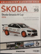 Skoda Octavia III Cup mod.2016 nr.98.Czeski Deagostini 1:43
