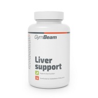 SUPLEMENT NA WĄTROBĘ WĄTROBA DETOX CHOLINA WITAMINY CYNK - GymBeam 90 kaps