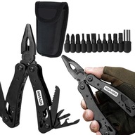 MULTITOOL 19w1 16cm SZCZYPCE ŚRUBOKRĘTY OTWIERACZ + GRATIS