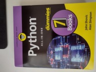 Python All-In-One for Dummies by John Shovic Alan Simpson