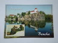 Niemcy - kościół górski w dzielnicy Beucha w Brandis - pocztówka