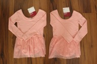 body do tańca gimnastyczne 2-pak 122 NOWE defekt