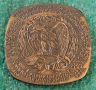 MEDAL-CEGIEŁKA Z OKAZJI ODBUDOWY POMNIKA 15 PUŁKU UŁANÓW POZNAŃSKICH 1982