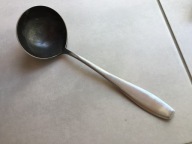 przedwojenna nabierka do zupy, oznaczenie: L. Seif