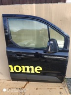 Ford Connect Mk2 drzwi prawe przód czarne kompletne