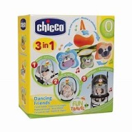 CHICCO tańczący przyjaciele zawieszka na wózek