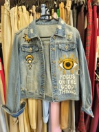 Katana damska Jeans malowana L/XL !!!