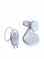 Ładowarka Indukcyjna 3w1 MagSafe do iPhone Apple Watch AirPods F9 Biała