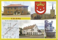 CZŁOPA-HERB-WAŁCZ WIDOK MIASTA
