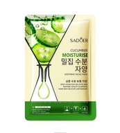 SADOER Maseczka w Płachcie z Ogórkiem 25 ml – Nawilżenie i Odświeżenie