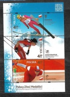 Blok 260** - Polscy Złoci Medaliści z Soczi