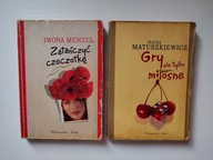 2x MENZEL MATUSZKIEWICZ-ZATAŃCZYĆ CZECZOTKĘ + GRY NIE TYLKO MIŁOSNE KOMPLET