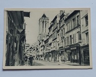 CIEKAWA STARA POCZTÓWKA FRANCJA CAEN ZABYTKOWA STARÓWKA NORMANDIA LATA 50