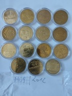 M09 Monety NG 2zł 2012 15szt Prus Banach Orzeł WOŚP Londyn Olimpiada Piorun