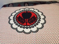 MADE IN KENIA TKANINA MATERIAŁ AFRYKANA ORYGINALNA