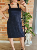 Bonprix Bpc elegancka sukienka suknia wieczorowa koronkowa duży rozmiar 46