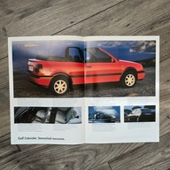 VW Volkswagen 1994 Polski Golf VR6 i Cabrio Vento Passat VR6 Corrado