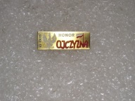 ODZNAKA SOLIDARNOŚĆ BÓG HONOR OJCZYZNA