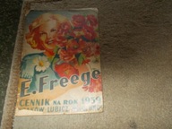 Kraków Lubicz E.Freege cennik nasion warzyw drzewka owocowe 1939r