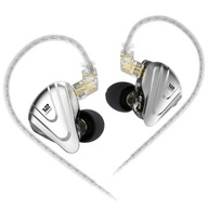 Słuchawki dokanałowe douszne KZ ZSX Terminator Hybrydowe - Czarne Z POLSKI