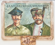 Obraz „Za naszą o waszą wolność 1920” Aleś Surovy 34. Finał WOŚP Białystok