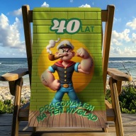 Ręcznik, prezent na 40 lat dla mężczyzny 55/75cm