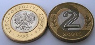1995 r 2 zł złote MW * MENNICZE