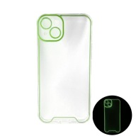 Etui fluorescencyjne świecące w ciemności do iPhone 15 PLUS ZIELONE