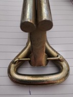 HAK PROFILOWANY DWUPALCZASTY Z ZABEZPIECZENIEM (DO PASA 5T) 50MM