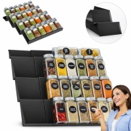 ORGANIZER DO SZUFLADY NA PRZYPRAWY REGULOWANY WKŁAD STOJAK 2 SZT PORZĄDEK