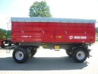 Nowa przyczepa dwuosiowa szerokość paletowa Metal Fach T739A 14t